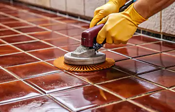 Ceramic Floor Tile Deep Clean