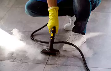 Deep Steam Cleaning for Porcelain Floors