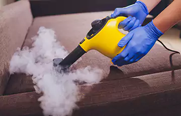 Quick-Dry Steam Sofa Cleaning