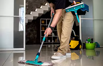 Residential Floor Cleaning